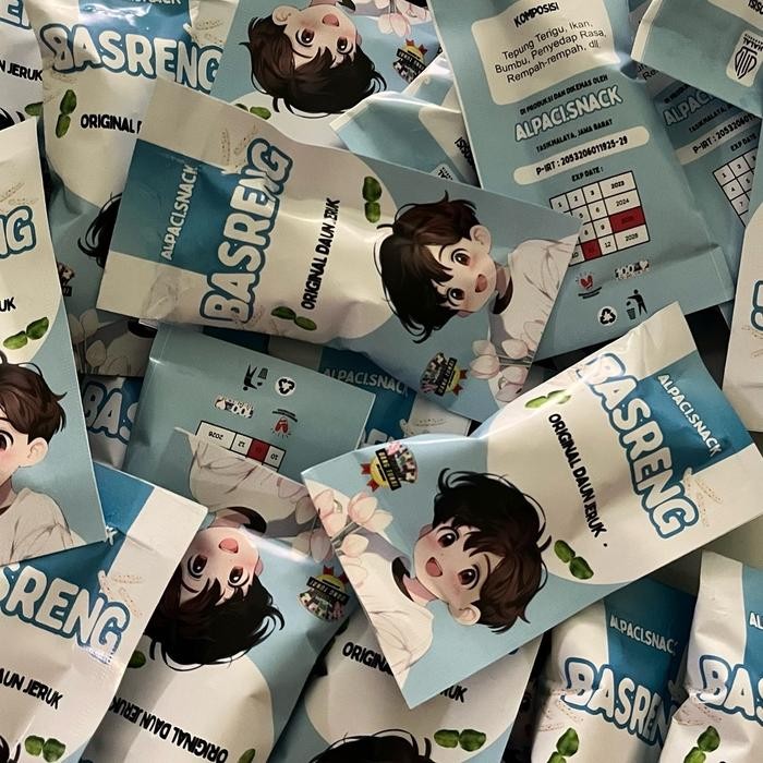 

(ALPACI.SNACK) PAKET USAHA ISI 60 PCS BASRENG PREMIUM RASA ORIGINAL DAUN JERUK, PEDAS DAUN JERUK,