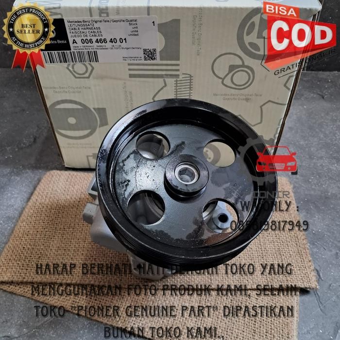 POWER STEERING PUMP MERCEDES BENZ W204 W207 ORIGINAL A0064664001 POMPA STEERING GENUINE