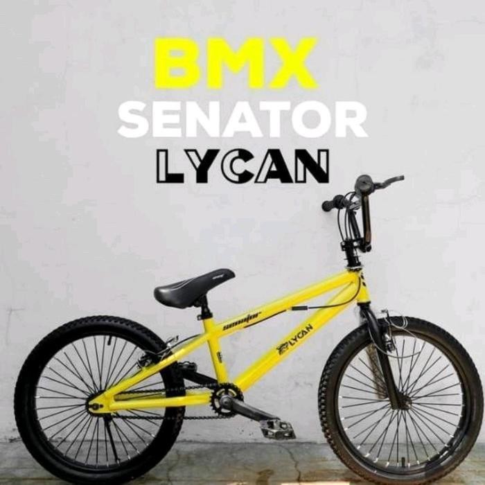 Sepeda Anak Bmx 20 Inc Stank Putar Rem Rotor Senator Lycan Buat Anak 7 Tahun Ke Atas