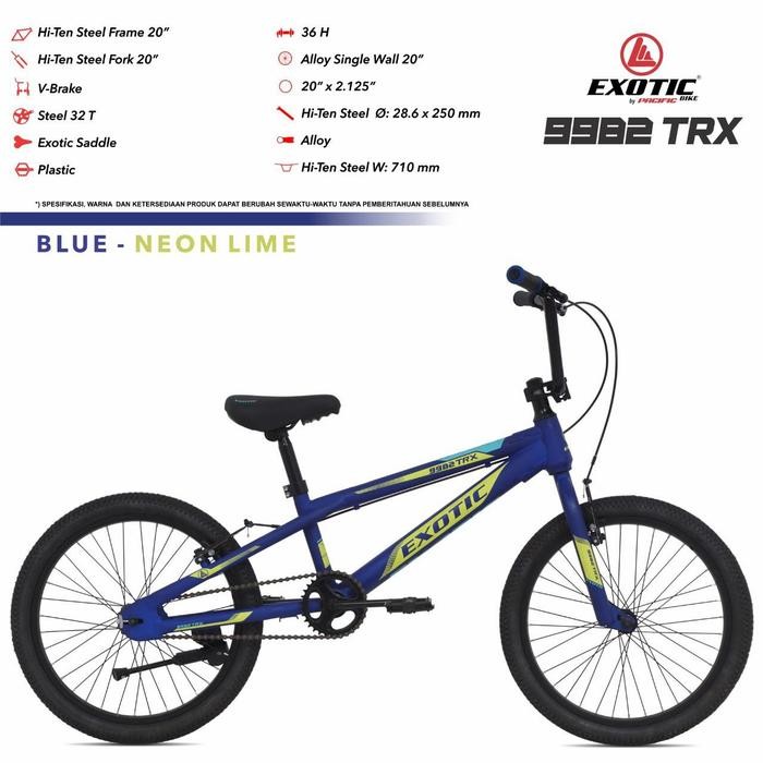 Bmx 20 Inc Exotic By.Pasifik Velag Alluminium