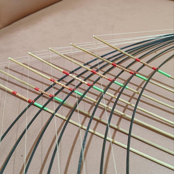 (Allthebest) Layangan Sukhoi Arku Fiber 10 Pcs