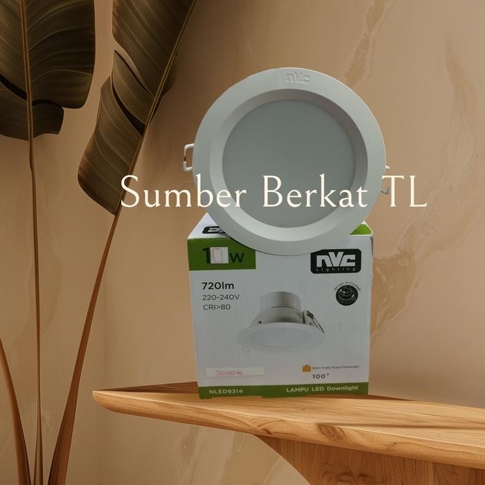 Downlht Led NVC 10 Watt 10W 10Watt Bulat INbow 10 W Plafon