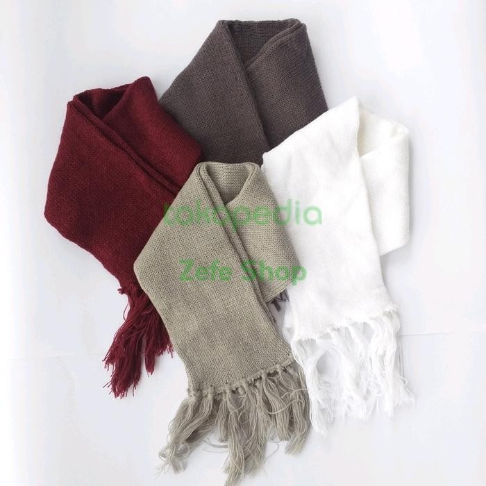 Syal Rajut Anak / Syal Leher Anak / Syal Rajut Panjang *