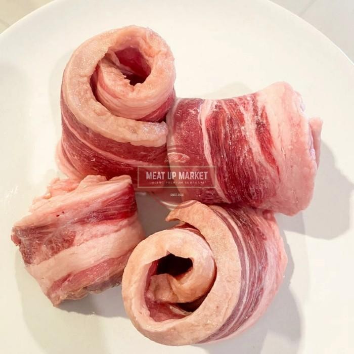

(Allthebest) 1kg Dragon Karubi US Angus Beef Slice 1cm