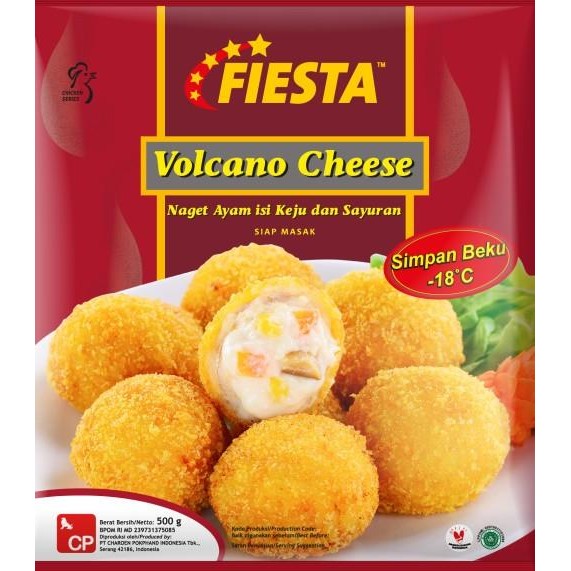 

(Allthebest) FIESTA Volcano Cheese 500gr