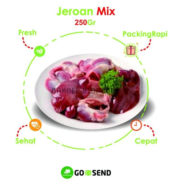 

(Allthebest) PAKET HATI AMPELA JANTUNG AYAM FRESH / BAKOELBLONDJOE SEGAR