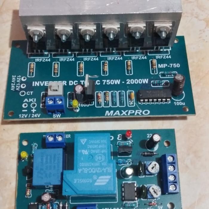 Terbaru Kit Inverter Dan Kit Aki Charger 12V Modul Ups