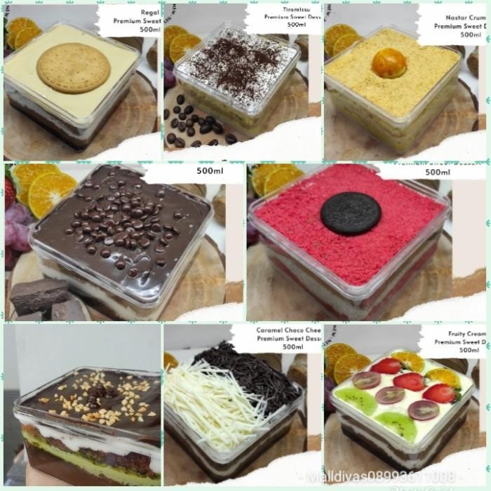 

(Allthebest) dessert box premium 500ml tiramisu