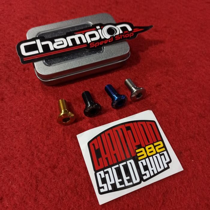 Baut Piringan Cakram Belakang Titanium WR3 CBR 250RR CBR 600 MX 135