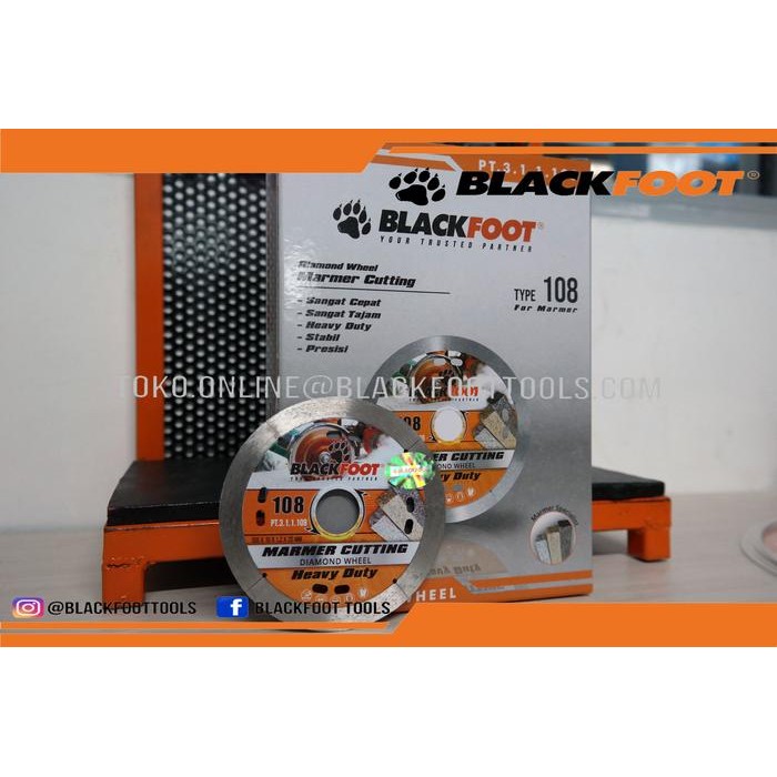 BLACKFOOT - MATA GERINDA POTONG MARMER TYPE 108 -