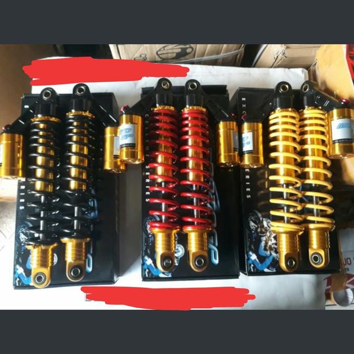SHOCK BREAKER BELAKANG TABUNG ATAS MEREK MOTOGP UK 340MM SUPRA
