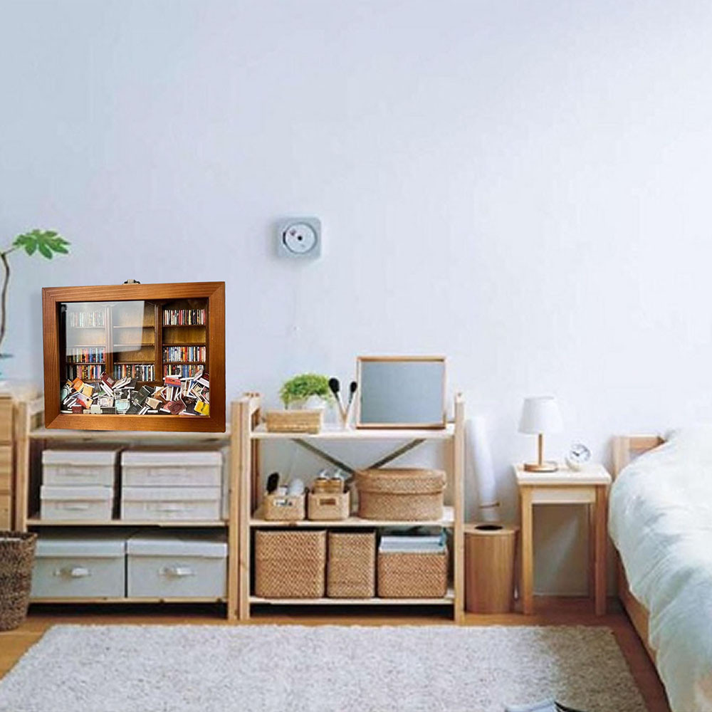 2024 Anxiety Bookshelf Fine Workmanship Bookshelf Decor For Living Room Decoration Home Decoration B