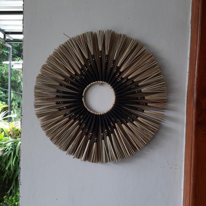 (Allthebest) Walldecor Mendong Dengan Makrame.