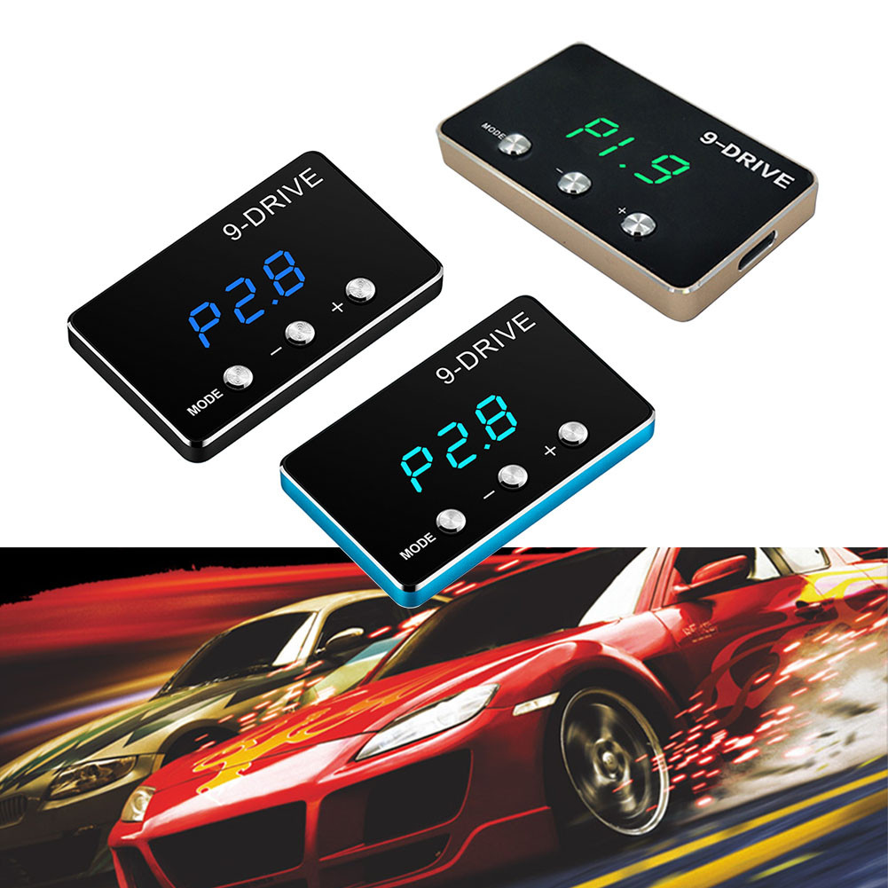 9 Drive Car Electronic Throttle Controller Pedal Accelerator Accessories For Honda City Civic CRZ Fi