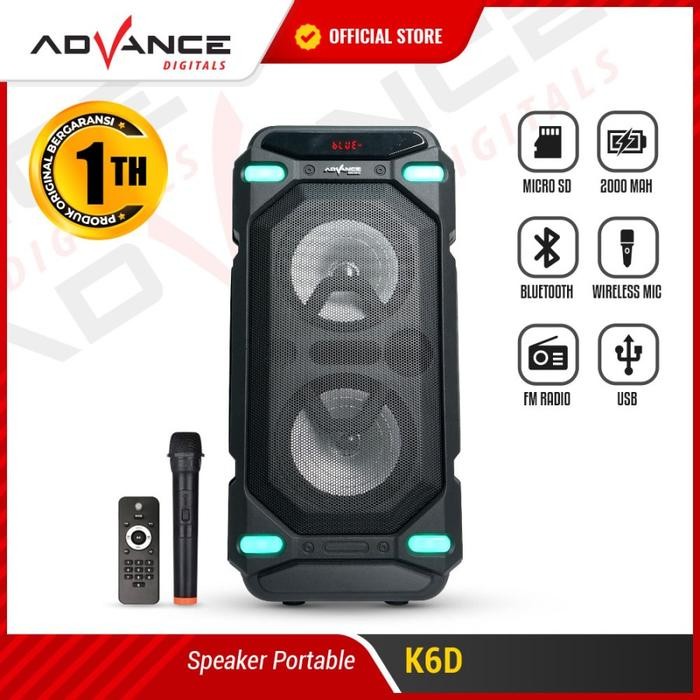 SPEAKER PORTABLE MEETING BLUETOOTH ADVANCE K6D