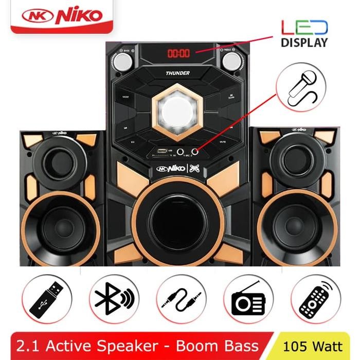 Speaker Niko Slank THUNDER (Karaoke)