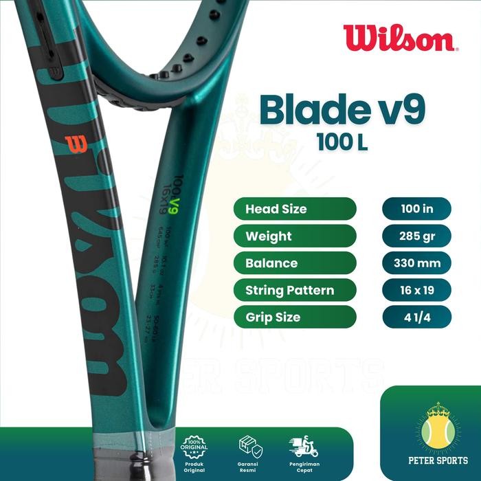 Wilson Blade V9 100L - Raket Tenis Wilson