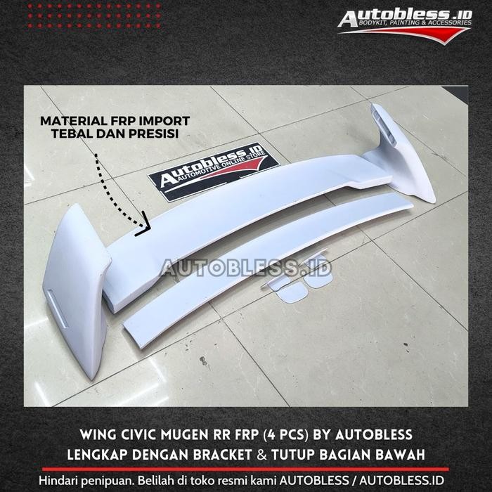 Wing Spoiler Civic Mugen RR Civic FD Mugen RR