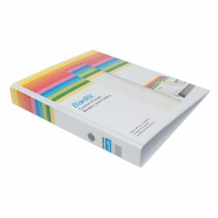

BANTEX INSERT RING BINDER 3 RING O 16MM A4 8605 ODNER 3 RING WHITE KODE 375