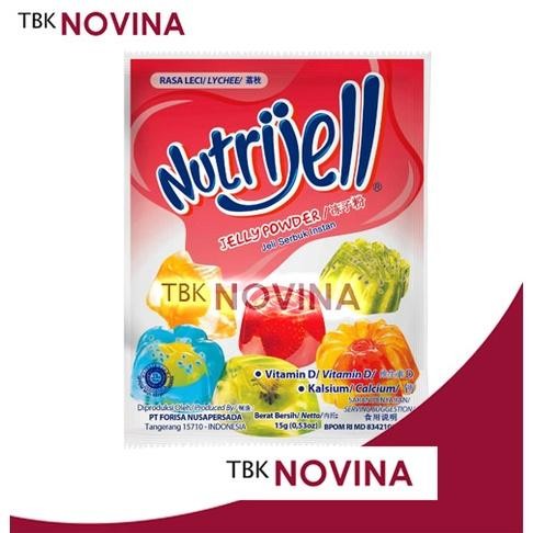 

NUTRIJEL JELLY INSTANT SACHET LECI 15gr
