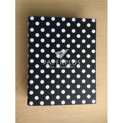 

BINDER A5 POLKADOT HITAM KODE 1183
