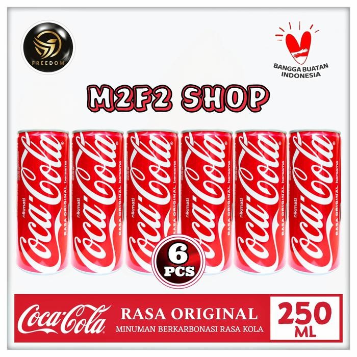 

Otten Coffee - Coca Cola Minuman Bersoda Kaleng Can - 250 Ml (Harga 6 Pcs)