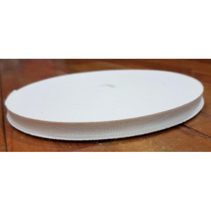 

LABEL KATUN POLOS / PITA KATUN POLOS / WEBBING TAPE KATUN 1 CM KODE 924