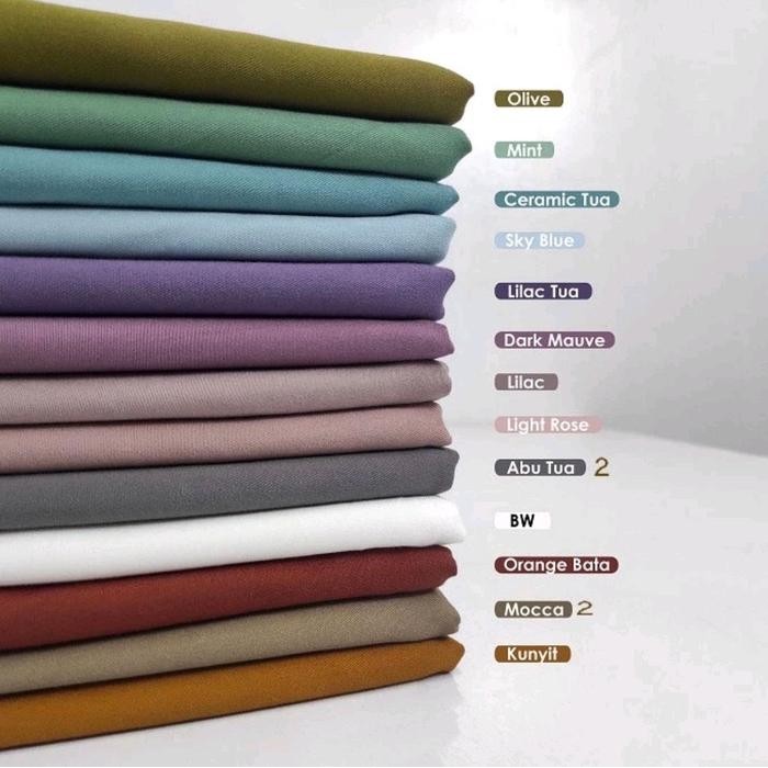 

KAIN RAYON TWILL POLOS / KAIN RAYON POLOS KODE 26