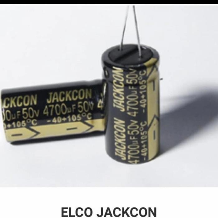 Ready stok Elco 2200uf 25v Jackcon per 250p