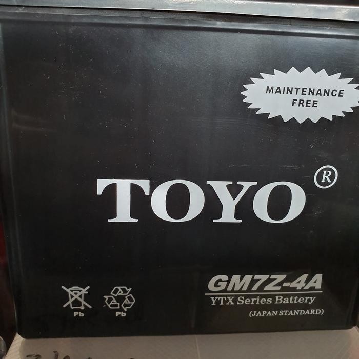 Langsung Kirim  AKI TOYO GM7Z-4A