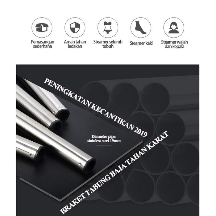 Kotak Sauna / Portable Steam Sauna Alat Pelangsing Tubuh / Alat Spa /Alat Mandi Uap