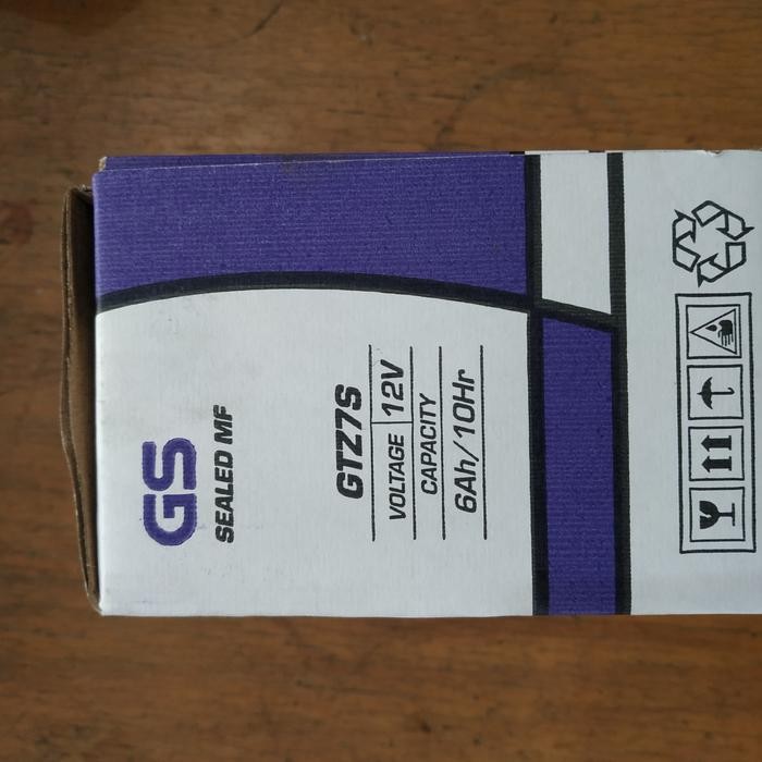 Langsung Kirim  Aki kering/Accu Kering ASLI GS buat Motor Suzuki Satria FU 150