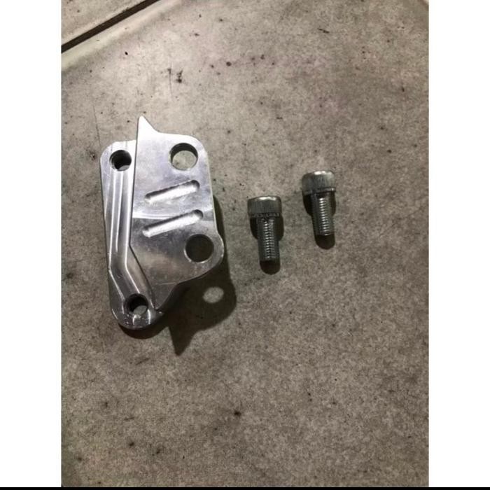 Ready Stok! breket aerox disc 260 kaliper 4 piston breket 4 piston aerox 260/ khus