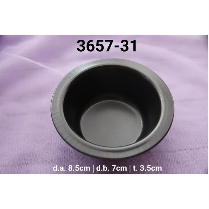 3657-31 Loyang Teflon Anti Lengket Cupcake / Loyang Bulat Teflon Mini