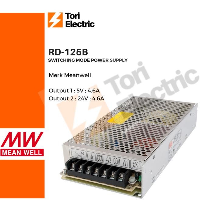 Meanwell Power Supply Rd-125B Rd 125B Rd125B