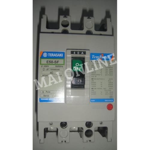 Mcb Mccb 3P 40A E50Sf 40 A Terasaki Jepang Schneider Abb Chint