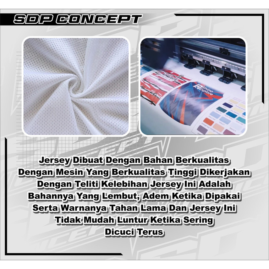 Jersey jaket  Custom Desain Sendiri - Jersey Racing, Sepak Bola, Mancing, Gowes, Komunitas - Bahan D