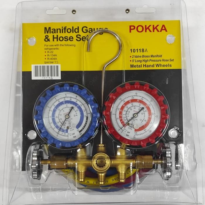 Manifold Gauge Dan Selang Set Ac Mobil