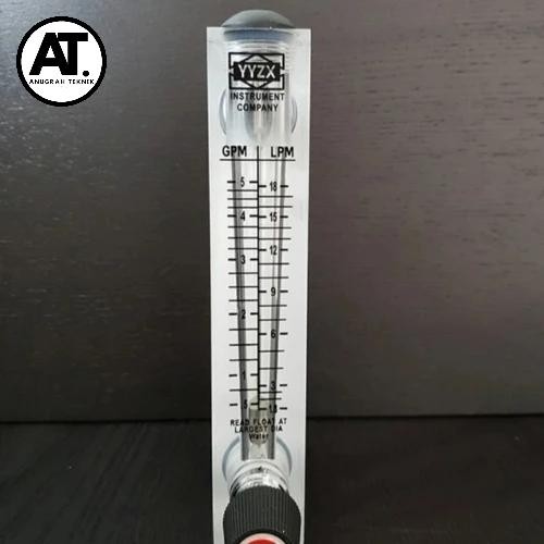 Flow Meter Ro 5Gpm/18Lpm / Alat Ukur Arus Air Dan Angin Regulatory