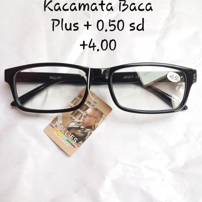 (Allthebest) Kacamata Baca Plus 0.50 sd Plus 4.00 Pria Wanita