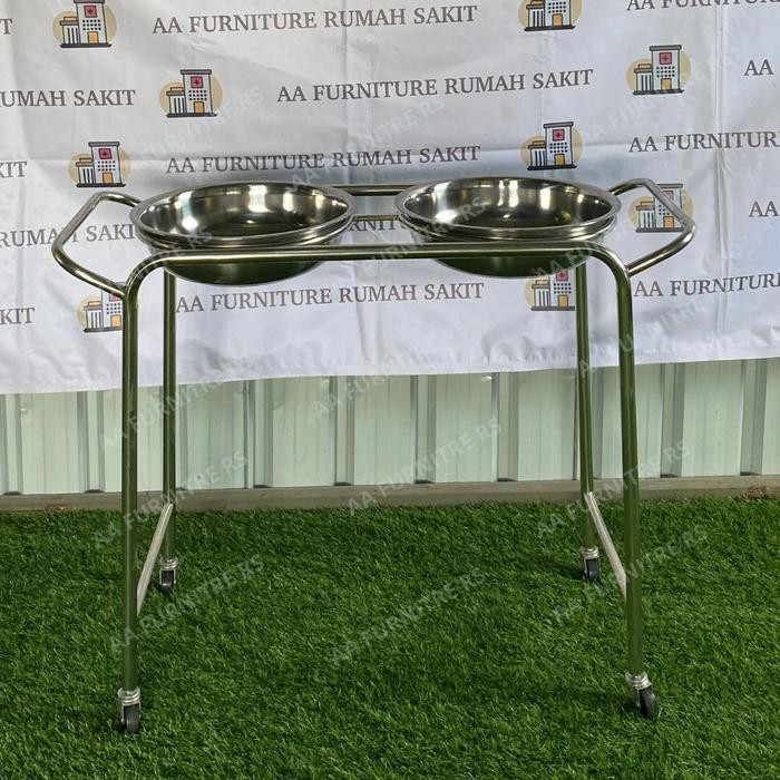 Double Waskom Stainless Steel Double Waskom 1 Kaki Double Waskom 4 Kaki
