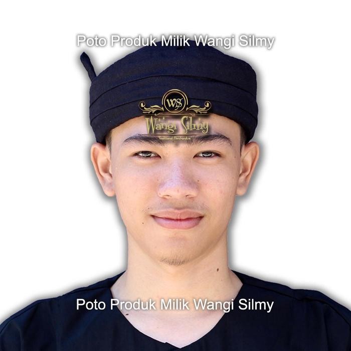 TERLARIS Iket Sunda Premium Candra Sumirat - Blangkon Sunda Udeng Totopong Ikat Iket Candra Sumirat