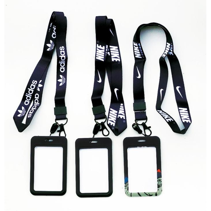 

DISKON Kalung Lanyard id card dengan Penyimpan 2 Kartu sekaligus READY STOCK