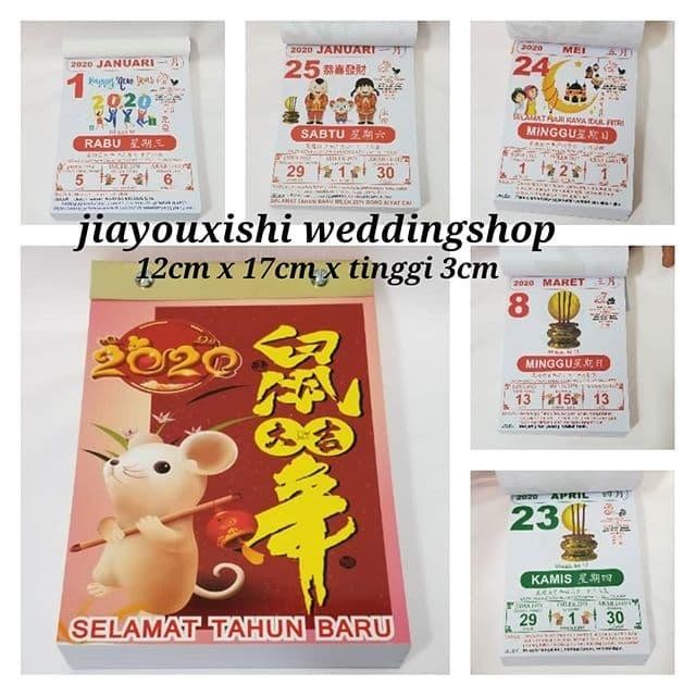 

TERMURAH kalendar harian fengshui 2020 READY STOCK