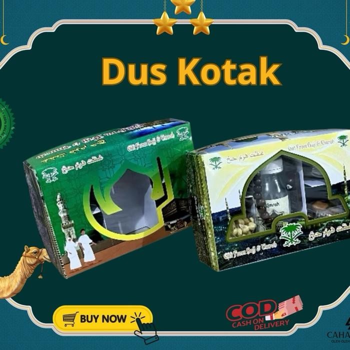 

ORIGINAL DUS KOTAK KOSONG ISI 50PCS OLEH-OLEH HAJI DAN UNROH READY STOCK