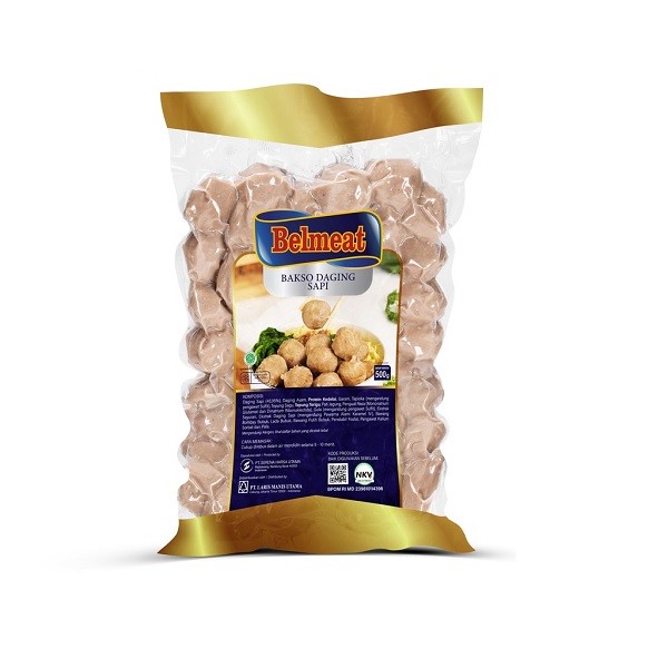 

BELMEAT BAKSO SAPI POLOS 500 GR