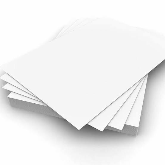 

Kertas Kartu Tik Putih White Karton Manila Putih 200gsm A4 dan F4