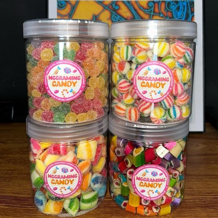 

Paket 4 TOPLES permen Viral sticky,fruty,pillow,marbel Candy Snack Makanan