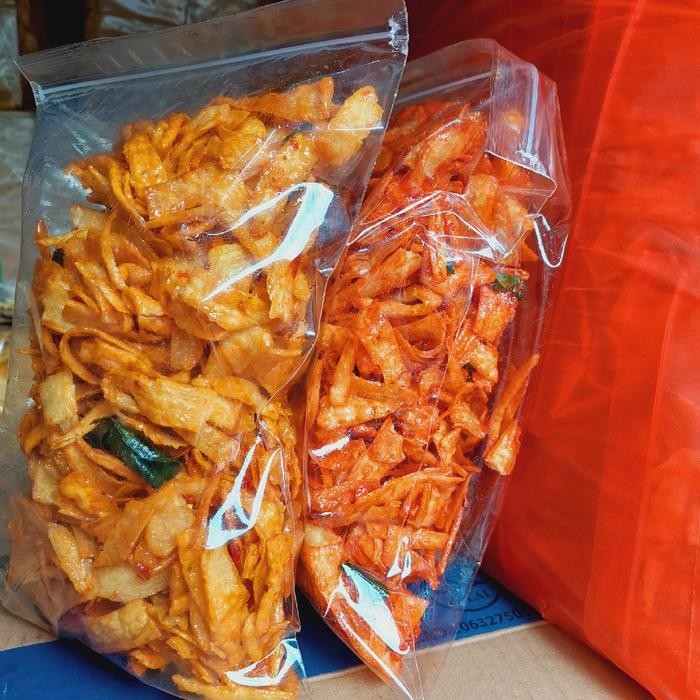 

kongKRIT 2x450g SINGKONG KRITING PEDAS MANIS ASIN Snacks food Camilan Keripik makanan ringan cassava