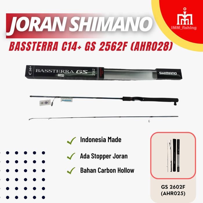 Maguro Seahawk - Joran Shimano Basstera Evgs 180
